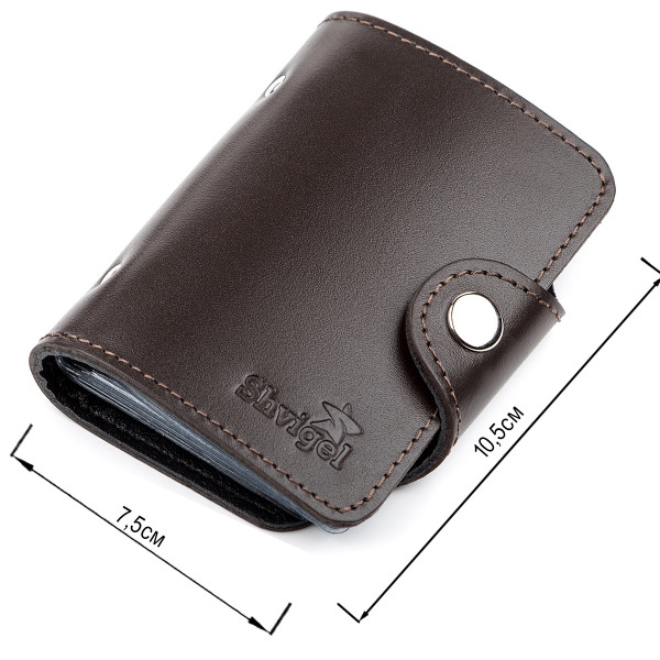 Холдер вертикальный Shvigel 13912 кожаный Коричневый