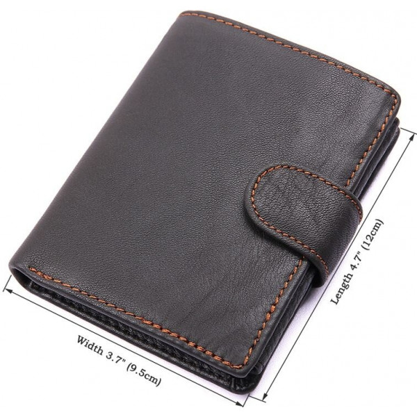 Кошелек мужской Vintage 14497 Черный