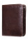 Мужское портмоне mini глянцевое 20245 Vintage Коричневое