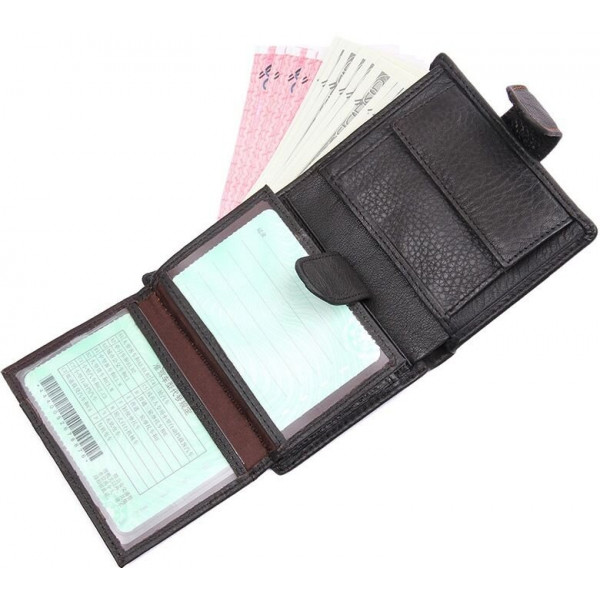 Кошелек мужской Vintage 14497 Черный