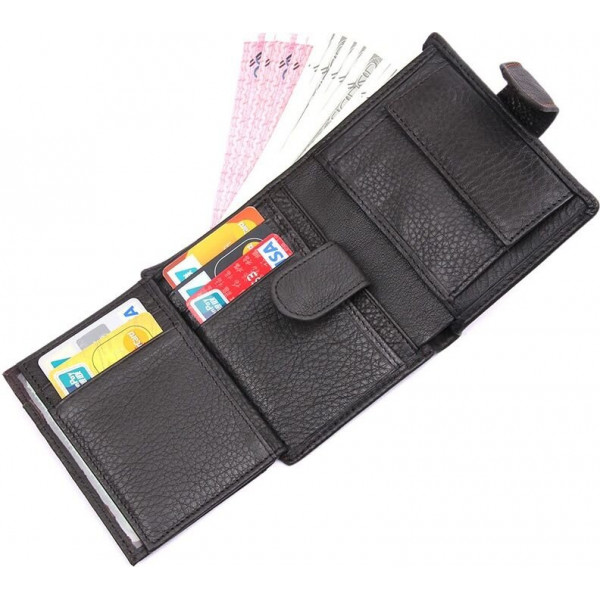 Кошелек мужской Vintage 14497 Черный