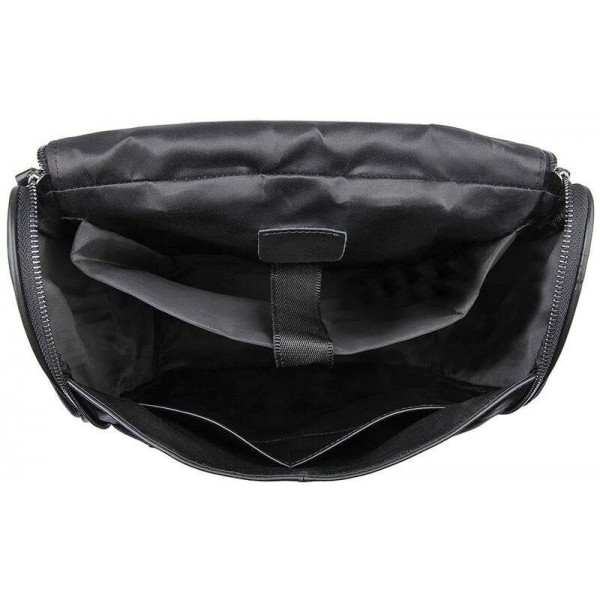 Рюкзак Vintage 14523 кожаный Черный