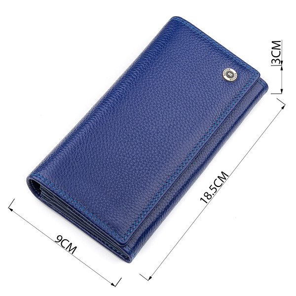 Кошелек женский Boston 18481 (S2001B) стильный Синий