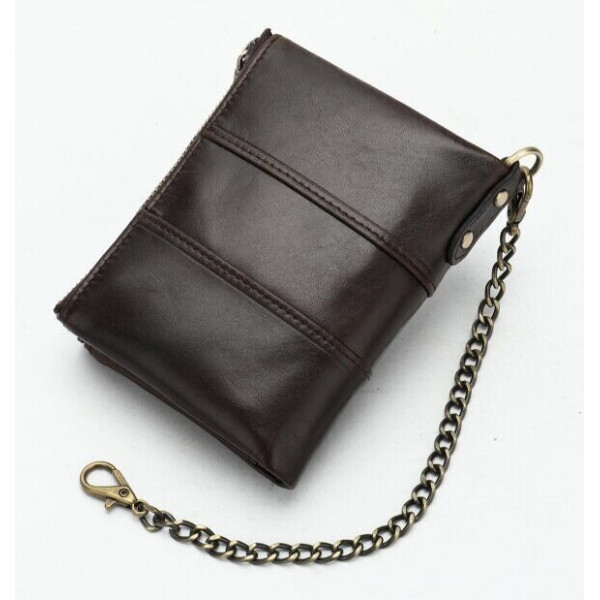 Кошелек универсальный Vintage 14682 Темно-коричневый