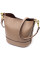 Женская сумка с автономной косметичкой внутри из натуральной кожи Vintage 22364 Бежевая