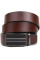 Крепкий мужской ремень с автоматической пряжкой Vintage 20210 Коричневый