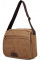 Сумка мужская Vintage 14445 текстильная Коричневая