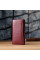 Модный женский кошелек на магнитах из натуральной кожи ST Leather 23113 Бордовый