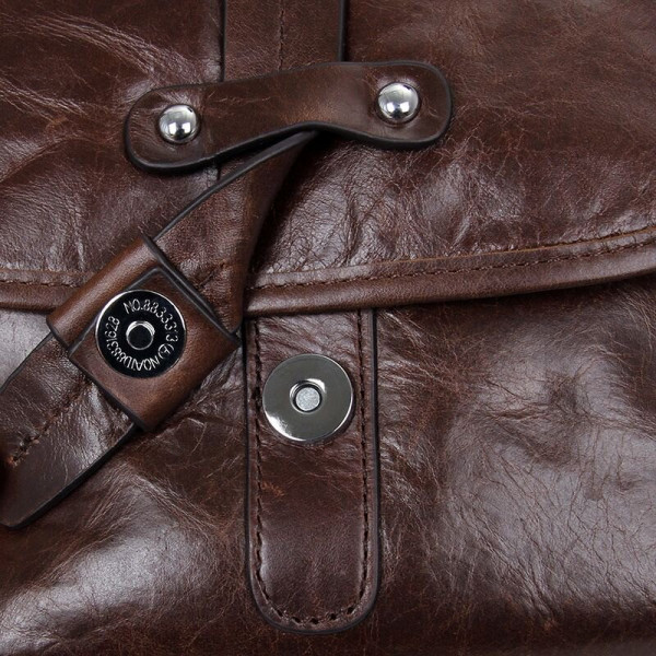 Сумка мужская Vintage 14091 Коричневая