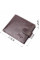 Вместительный мужской кошелек с хлястиком из натуральной кожи KARYA 21078 Коричневый