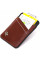 Мужской кожаный картхолдер GRANDE PELLE 11364 Коричневый